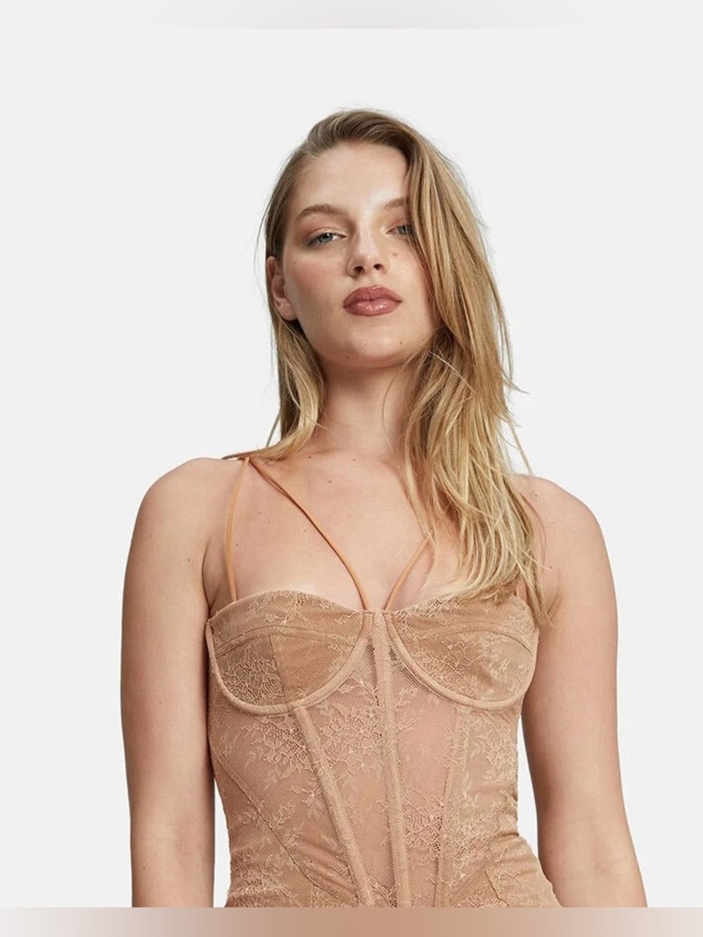 NWT Bardot Fleur Lace Bodysuit Size M